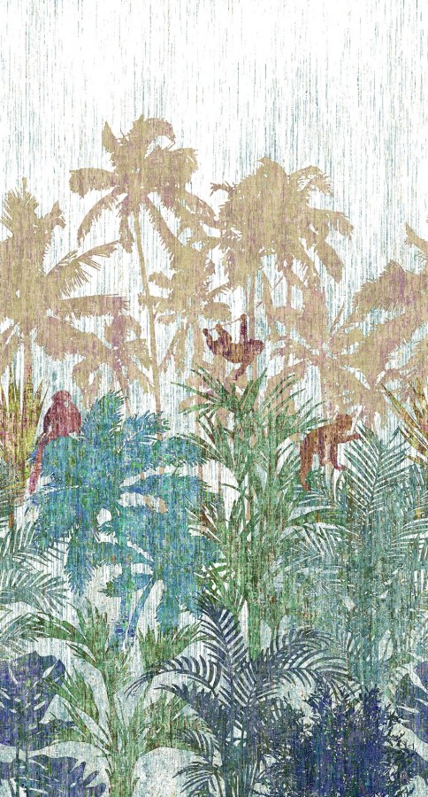 Vinil foto tapeta BN 200348DX | Jungle 150 x 280 cm | Panthera | Ljepilo besplatno