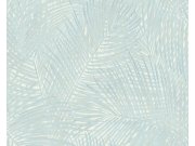 37371-4 Zidna flis tapeta plave lišće Sumatra | Ljepilo besplatno