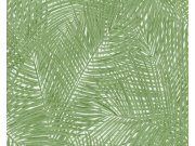 37371-5 Zidna flis tapeta zelene lišće Sumatra | Ljepilo besplatno