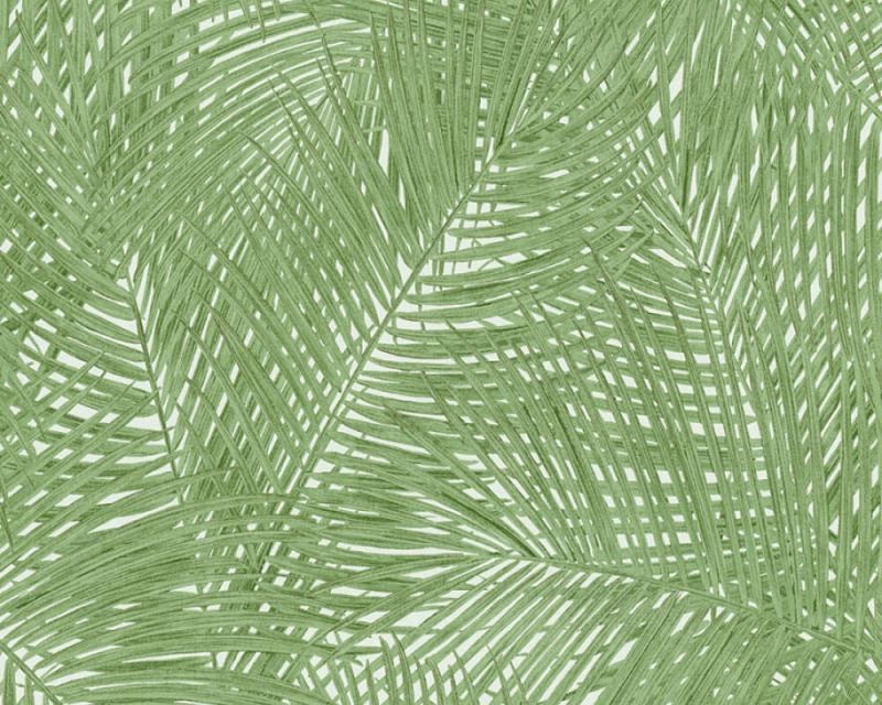 37371-5 Zidna flis tapeta zelene lišće Sumatra | Ljepilo besplatno - AS Création