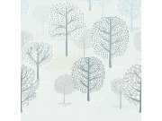 Dječja zidna flis foto tapeta Mini Me 399117, Forest Trees, 279 x 280 cm | Ljepilo besplatno Eijffinger