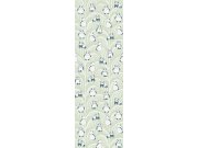 Dječja zidna flis foto tapeta Mini Me 399120, Panda Palm, 93 x 280 cm | Ljepilo besplatno Eijffinger