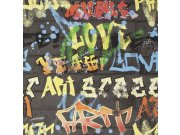 Dječja papirnata tapeta Kids@Home Graffiti, 103032, 0,52 x 10 m | Ljepilo besplatno Djeca