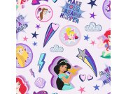 Dječja papirnata tapeta Kids@Home Disney Princeze, 108018, 0,52 x 10 m | Ljepilo besplatno Djeca