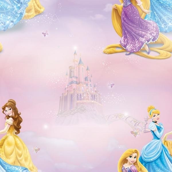 Dječja papirnata tapeta Kids@Home Disney Princeze, 70-232, 0,52 x 10 m | Ljepilo besplatno - Djeca