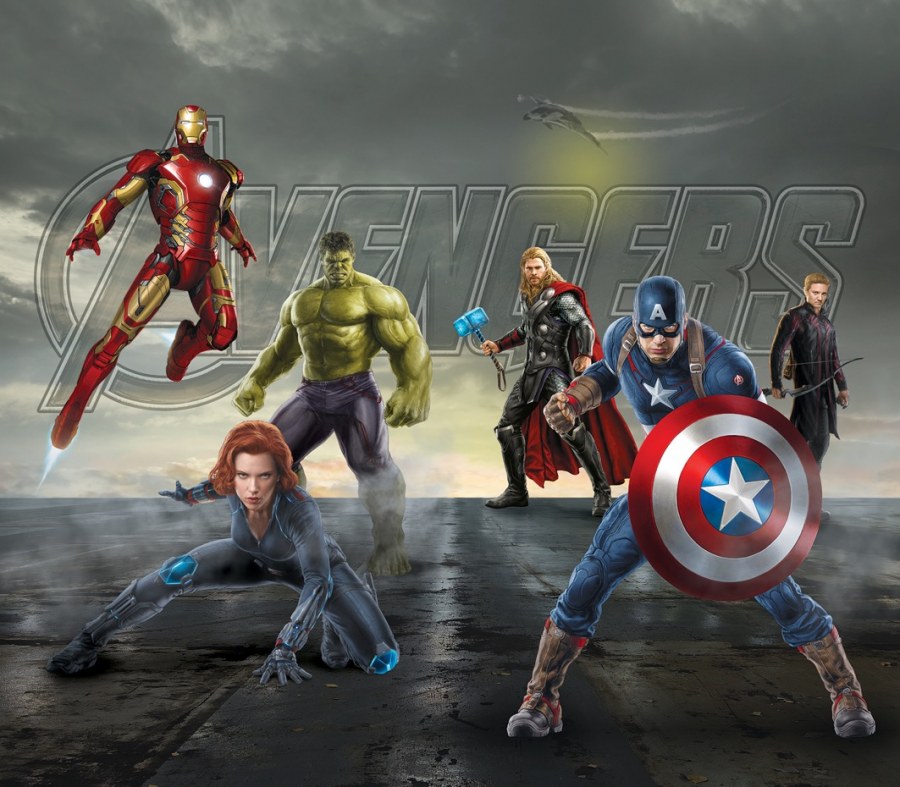 Foto zavjese Avengers FCSXL4330, 180 x 160 cm - Foto zavjese