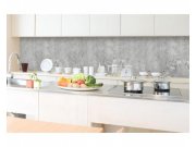 Samoljepljiva foto tapeta za kuhinje Beton sivi KI-350-106 | 350x60 cm Samoljepljive - Za kuhinje