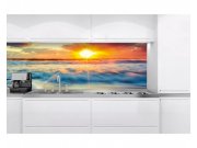 Samoljepljiva foto tapeta za kuhinje Zalazak sunca KI-180-109 | 180x60 cm Samoljepljive - Za kuhinje
