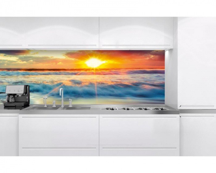 Samoljepljiva foto tapeta za kuhinje Zalazak sunca KI-180-109 | 180x60 cm - Za kuhinje
