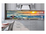 Samoljepljiva foto tapeta za kuhinje Zalazak sunca KI-260-109 | 260x60 cm Samoljepljive - Za kuhinje
