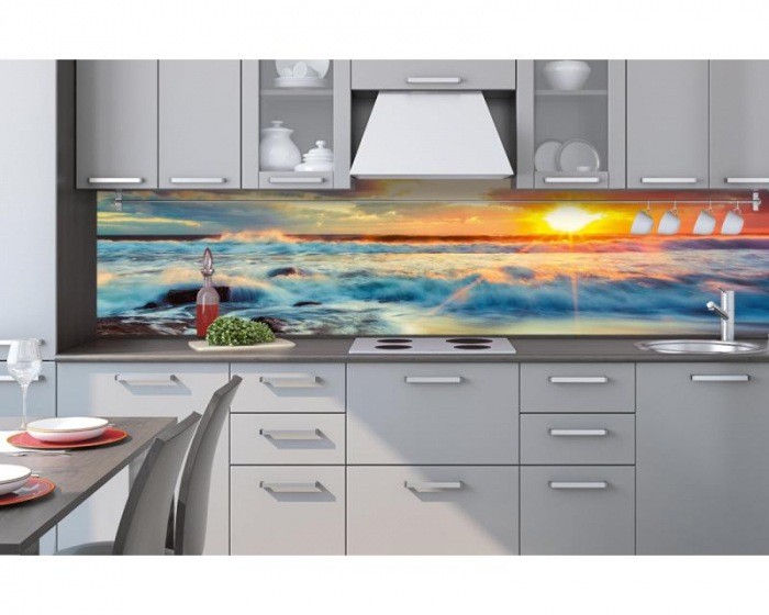 Samoljepljiva foto tapeta za kuhinje Zalazak sunca KI-260-109 | 260x60 cm - Za kuhinje