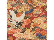 Flis periva tapeta po japanskom uzorku Kimono 409345 | Ljepilo besplatno Rasch