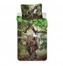 JERRY TABRICS Posteljina Jurassic World Green mikro poliester - mikrovlakana, 140/200 cm