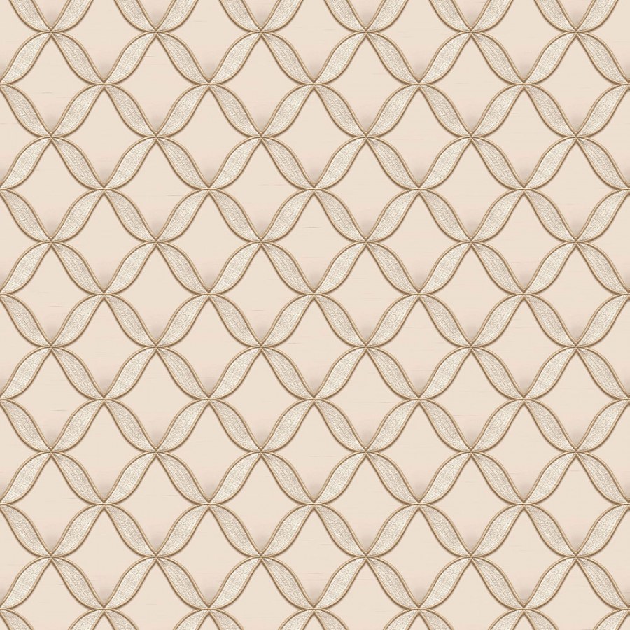 Luksuzna flis tapeta s teksturom tkanine FT221222 | 0,53 x 10 m | Ljepilo besplatno - Na zalihama