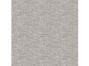 Siva flis tapeta imitacija grubo tkanine FT221242 | 0,53 x 10 m | Ljepilo besplatno Na zalihama