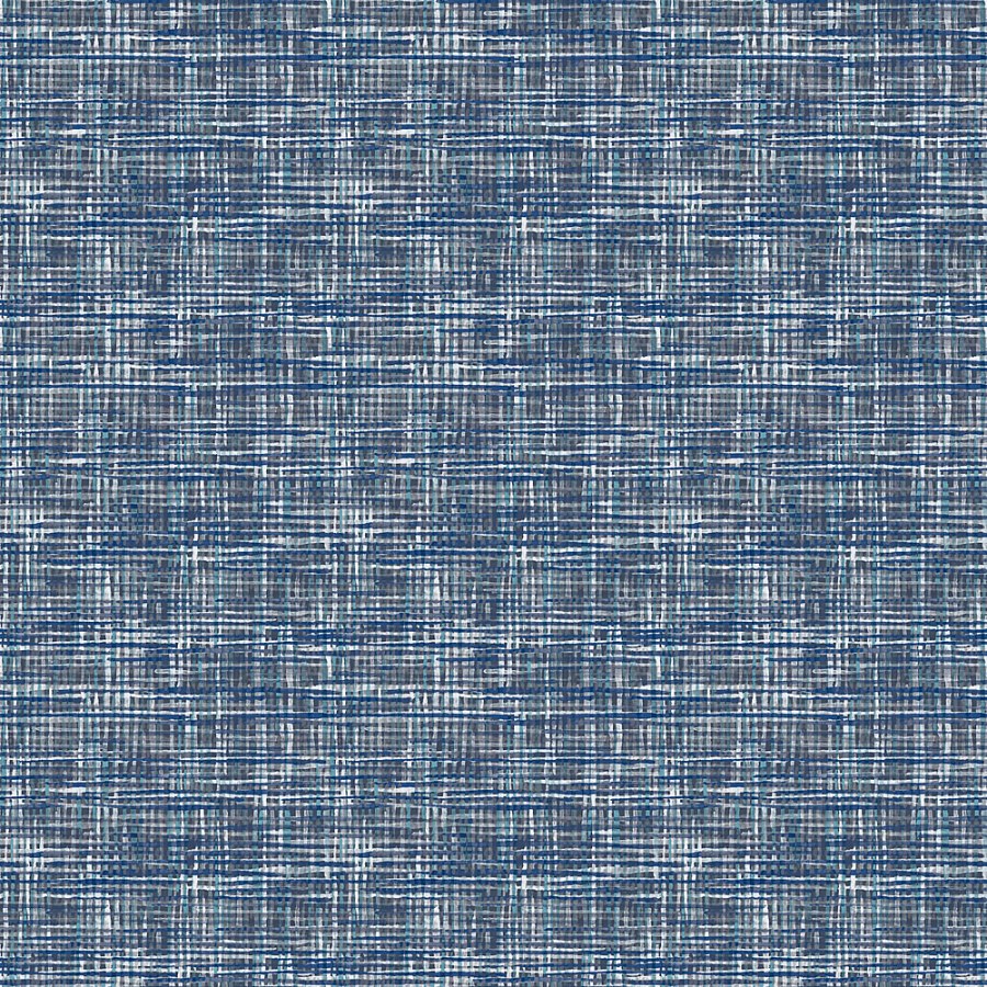 Plava flis tapeta imitacija grubo tkanine FT221250 | 0,53 x 10 m | Ljepilo besplatno - Na zalihama