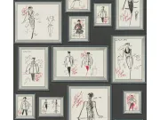 37846-1 Flis tapeta za zid Karl Lagerfeld | Ljepilo besplatno AS Création