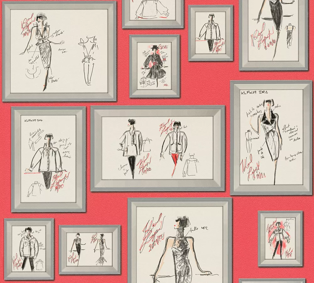 37846-2 Flis tapeta za zid Karl Lagerfeld | Ljepilo besplatno - AS Création
