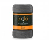 FARO Deka mikro pliš super mekani tamno sivi poliester, 150/200 cm Deke i vreće za spavanje - mikro deke