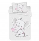 JERRY TKANINE Posteljina za dječje krevete Elephant baby Cotton, 100/135, 40/60 cm