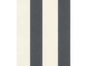 Flis tapeta crnobijela prugasta Florentine 485479 | Ljepilo besplatno