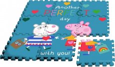 EUROSWAN Peppa Pig Eva slagalica od podne pjene, 9 komada u vrećici cm Igračke i oprema - puzzle, igre