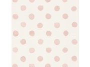 Dječja flis tapeta ružičaste točkice Bambino XIX 252019 | Ljepilo besplatno Rasch