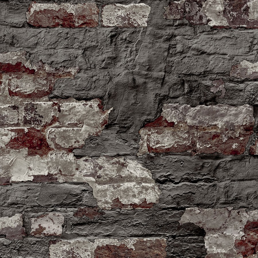 Flis tapeta ljušteni zid od opeke WL3303 | Ljepilo besplatno - Grandeco