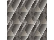 Geometrijske 3D flis tapeta za zid, imitacija drva WL2601 | Ljepilo besplatno Grandeco