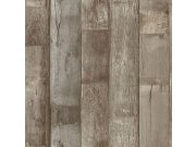 Smeđa-bež flis tapeta za zid, imitacija drva, podne daske, WL1403 | Ljepilo besplatno Grandeco