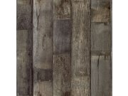 Smeđa flis tapeta za zid, imitacija drva, podne daske, WL1401 | Ljepilo besplatno Grandeco