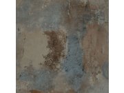 Flis tapeta za zid, imitacija betona, nijanse plave i smeđe WL1203 | Ljepilo besplatno Grandeco