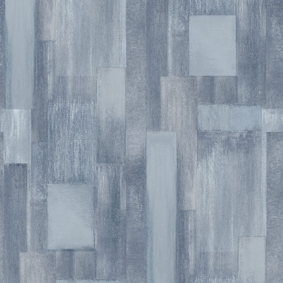 Flis plavo-sive geometrijska tapeta za zid Arty M46901 | Ljepilo besplatno - Ugépa