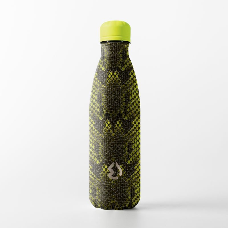 Water Revolution termo boca za piće od nehrđajućeg čelika Fashion Snake zelena od nehrđajućeg čelika 18/8, 500 ml - boce za vodu