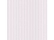 Ružičasto-bijela prugasta tapeta LL-03-05-8 | Ljepilo besplatno Grandeco
