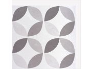 Samoljepljiva zidna obloga Sivi geometrijski stil 0,55 m2