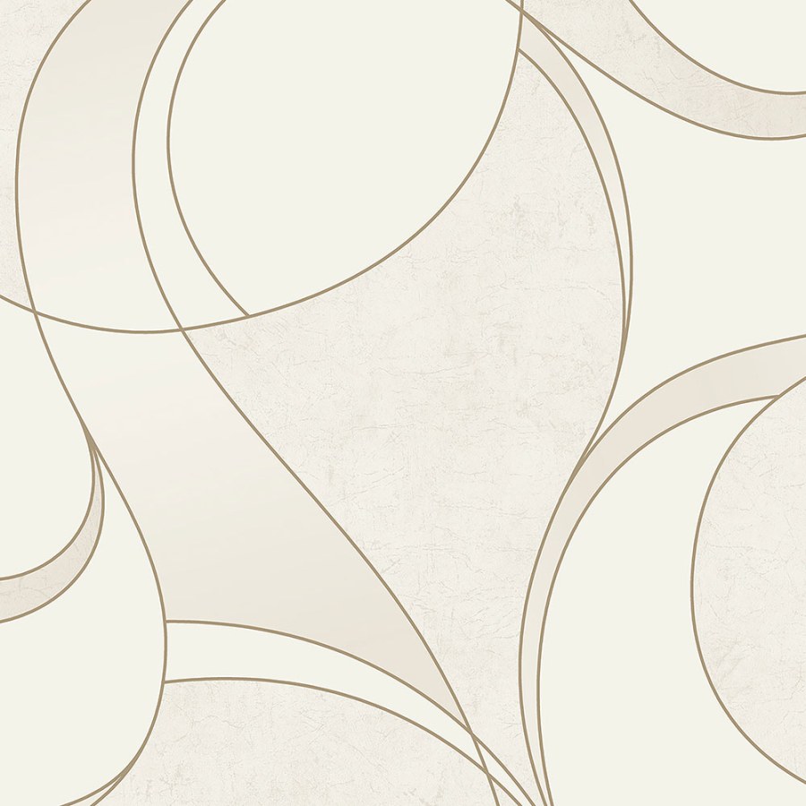 Geometrijska bijela flis tapeta A57215 | Ljepilo besplatno - Na zalihama