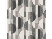 Geometrijska siva flis tapeta A56301 | Ljepilo besplatno