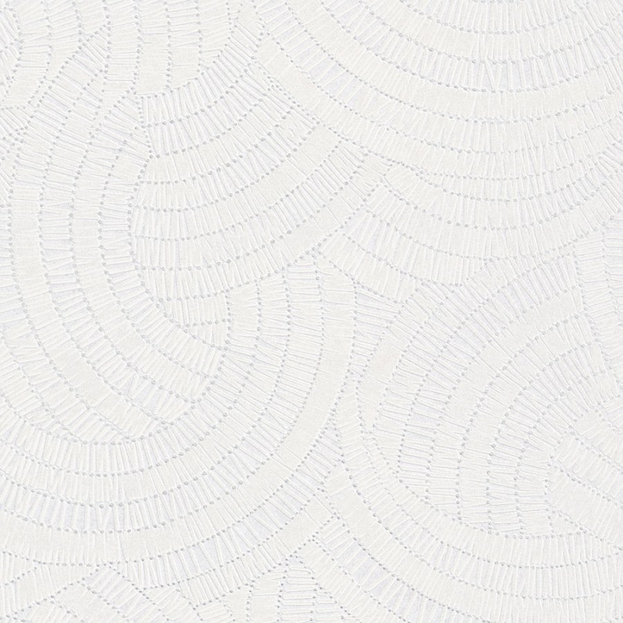 Siva strukturirana flis tapeta ornamenti A48101 | Ljepilo besplatno - Na zalihama