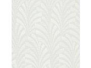 Bijela flis tapeta ornamenti A53304 | Ljepilo besplatno Na zalihama