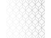 Geometrijska bijela flis tapeta 104121 | Ljepilo besplatno Na zalihama