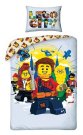 HALANTEX Posteljina Lego City siva Pamuk, 140/200, 70/90 cm