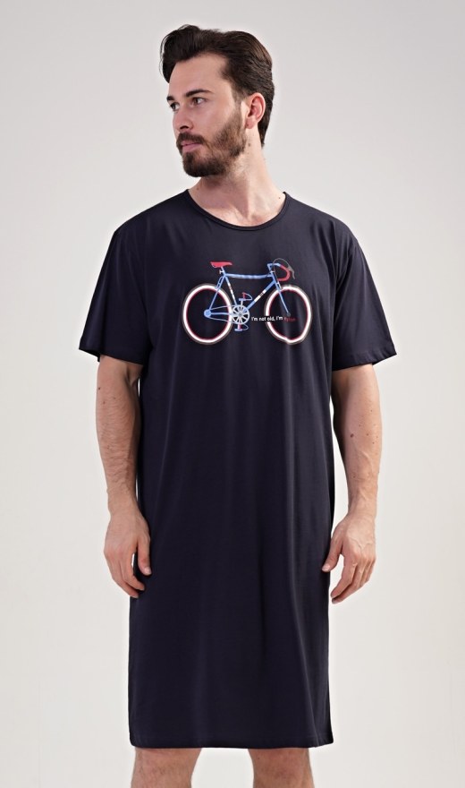 Muška noćna majica kratkih rukava Bike - Muške noćne košulje