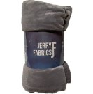 JERRY FABRICS Pokrivač mikroflannel super soft Tamno sivi poliester, 150/200 cm Deke i vreće za spavanje - mikro deke