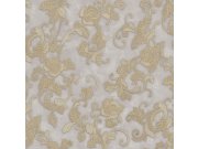 Luksuzna sivo-zlatna flis tapeta za zid - ornamenti -M31938 Magnifica Murella | Ljepilo besplatno Zambaiti Parati