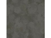 Siva geometrijska flis tapeta s vinil površinom Z80004 Philipp Plein | Ljepilo besplatno