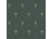 Zelena flis dvorska tapeta za zid, Z66851, Satin Flowers | Ljepilo besplatno