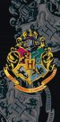 HALANTEX Ručnik Harry Potter crni pamuk - frotir, 70/140 cm Ručnici, ponchos, ogrtači - ručnici za plažu
