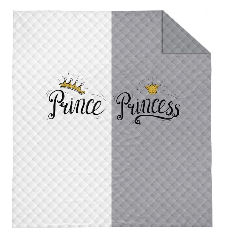DETEXPOL Prekrivač Prince and Princess poliester, 170/210 cm - Pokrivači