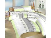 Satenske posteljine Atelier zelena Posteljina za krevete - Posteljina - Posteljina saten